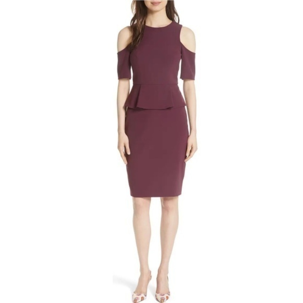 TED BAKER LONDON Peplum Pencil Dress